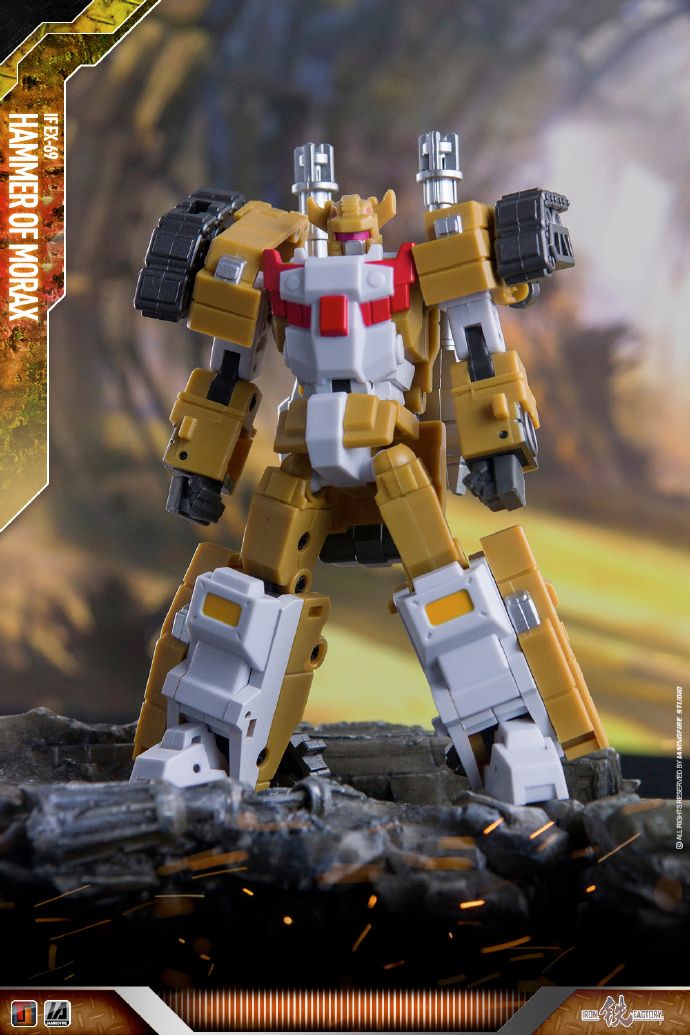 IF-EX-69 Hammer of Morax Iron Samurai Toy Photography Images